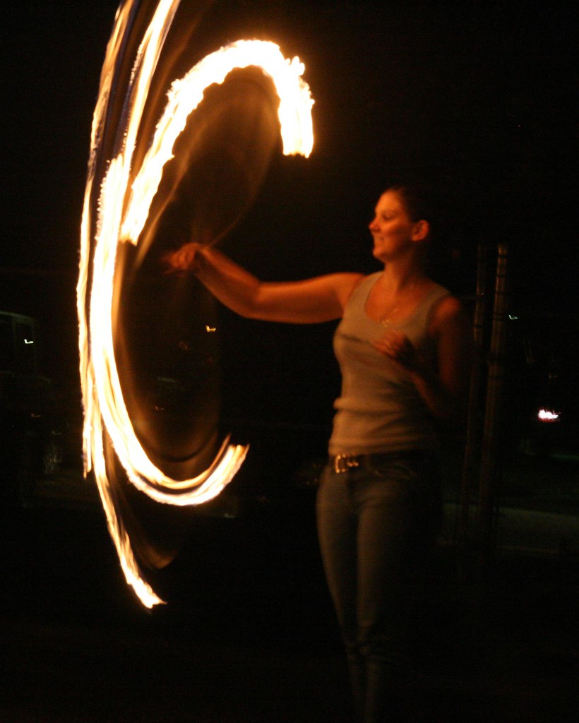 IMG_1084-1 | Some awesome fire hula hooping at the Catalyst … | Flickr