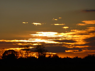 sunset near selby