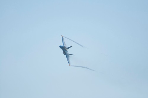 Blue Angels F18 Hornet Codensation and Trails | by rocketdogphoto