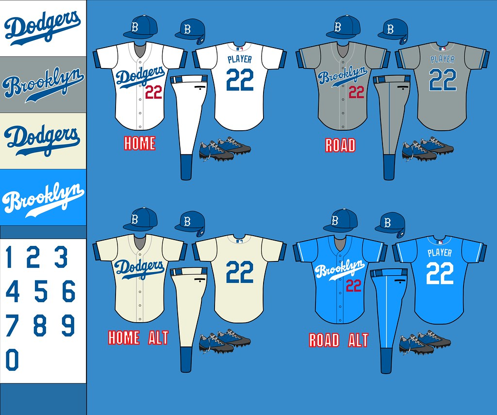 The Brooklyn Dodgers. — brooklynite designs.