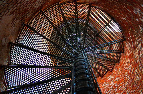 lighthouse ny newyork abstract stairs photoshop canon eos rebel li suffolk steel bricks longisland stairway historical nautical dslr hdr fireisland suffolkcounty fireislandlighthouse photomatix garyburke cs5 klingon65 t1i canoneosrebelt1i