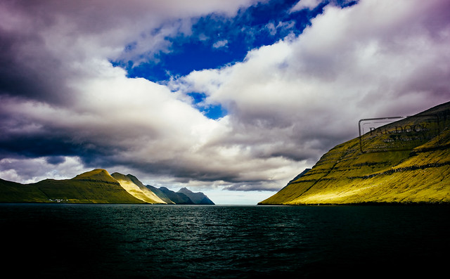 The fjord of Kunoy - Faroe Islands