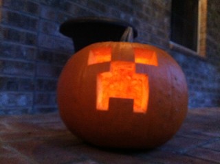Minecraft creeper pumpkin | Eric Rice | Flickr