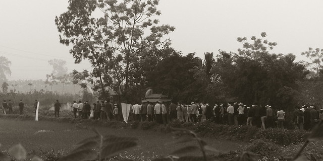Funeral Procession, somewhere in Rural Hanoi