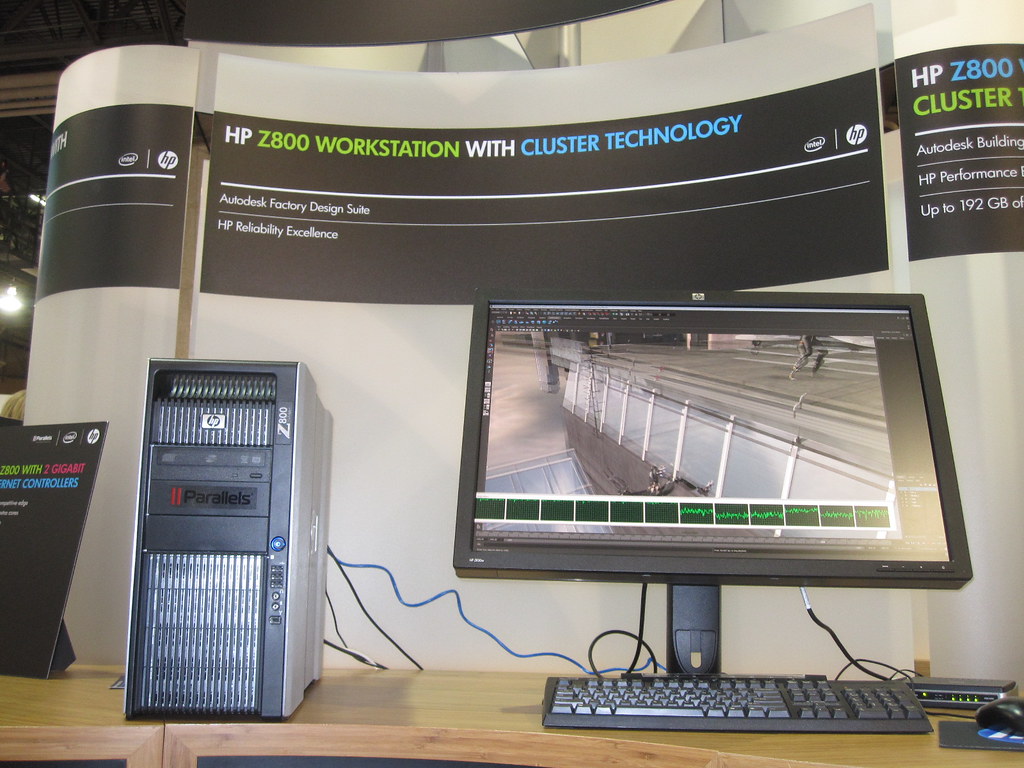 HP Z800 Workstations with Cluster Technology made possible by Parallels