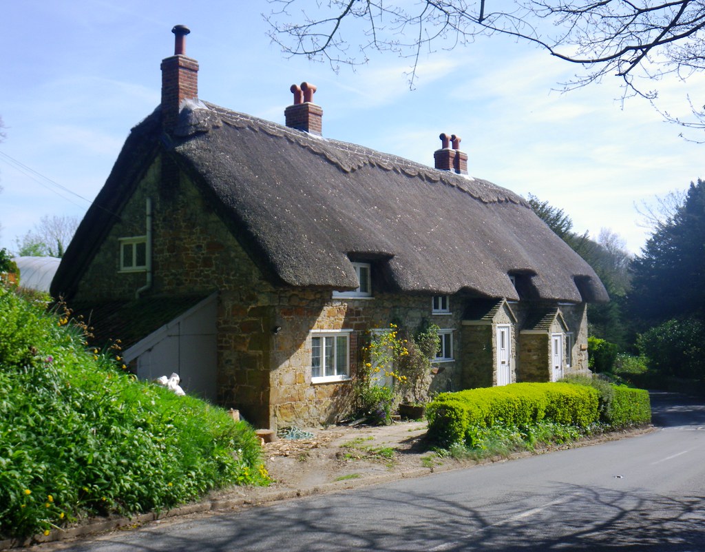 Thatched house in Shorwell, Isle of Wight