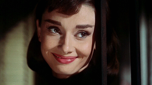 funny-face-smile | Funny Face animated gif | Rare Audrey Hepburn | Flickr