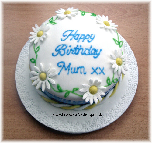 Daisy cake mum birthday