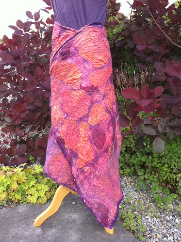 Nuno felt wrap/skirt | by Clasheen