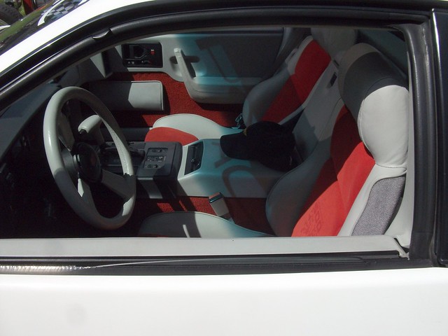1984 Pontiac Fiero interior