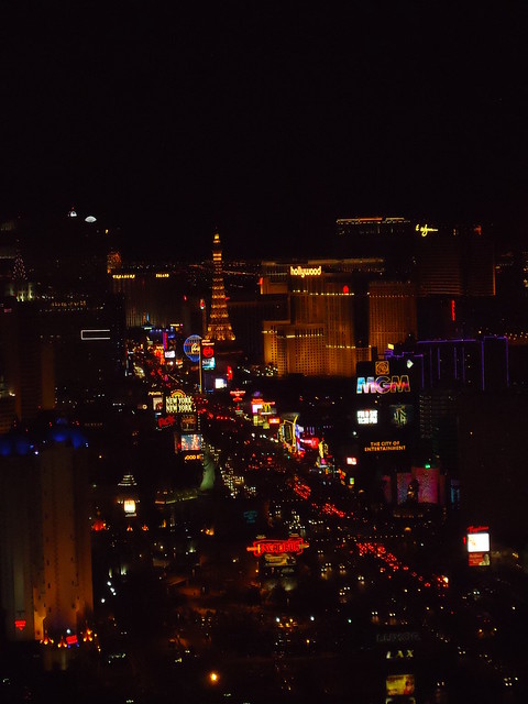 Strip View from Mandalay Bay, Las Vegas