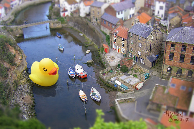 Staithes with added fun
