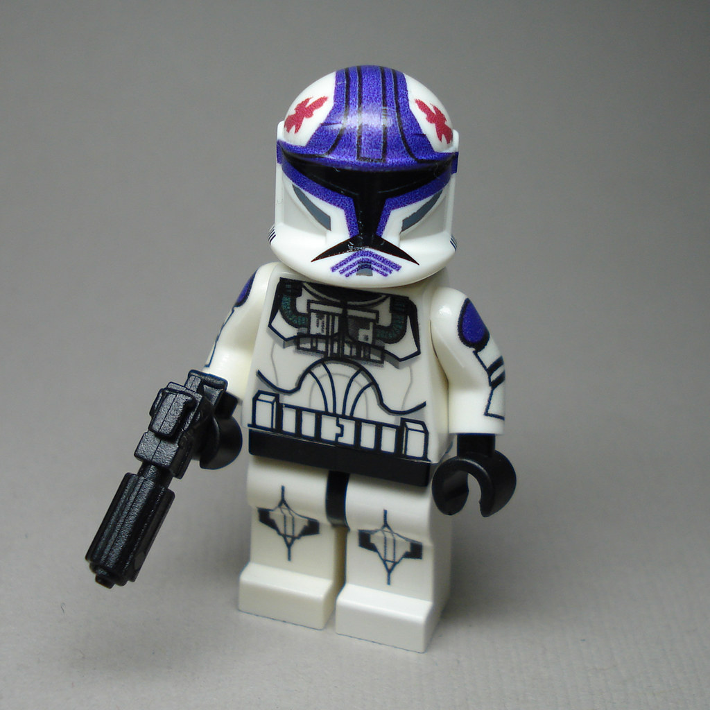 **NEW** LEGO Custom Printed Star Wars Clone Trooper Minifigure PILOT HAWK 