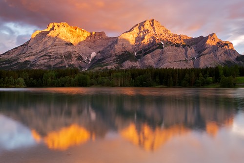 Wedge Pond Sunrise by Michael James Imagery, I know it's strange, but I had never been to this location - it's a pretty standard shot and I know 