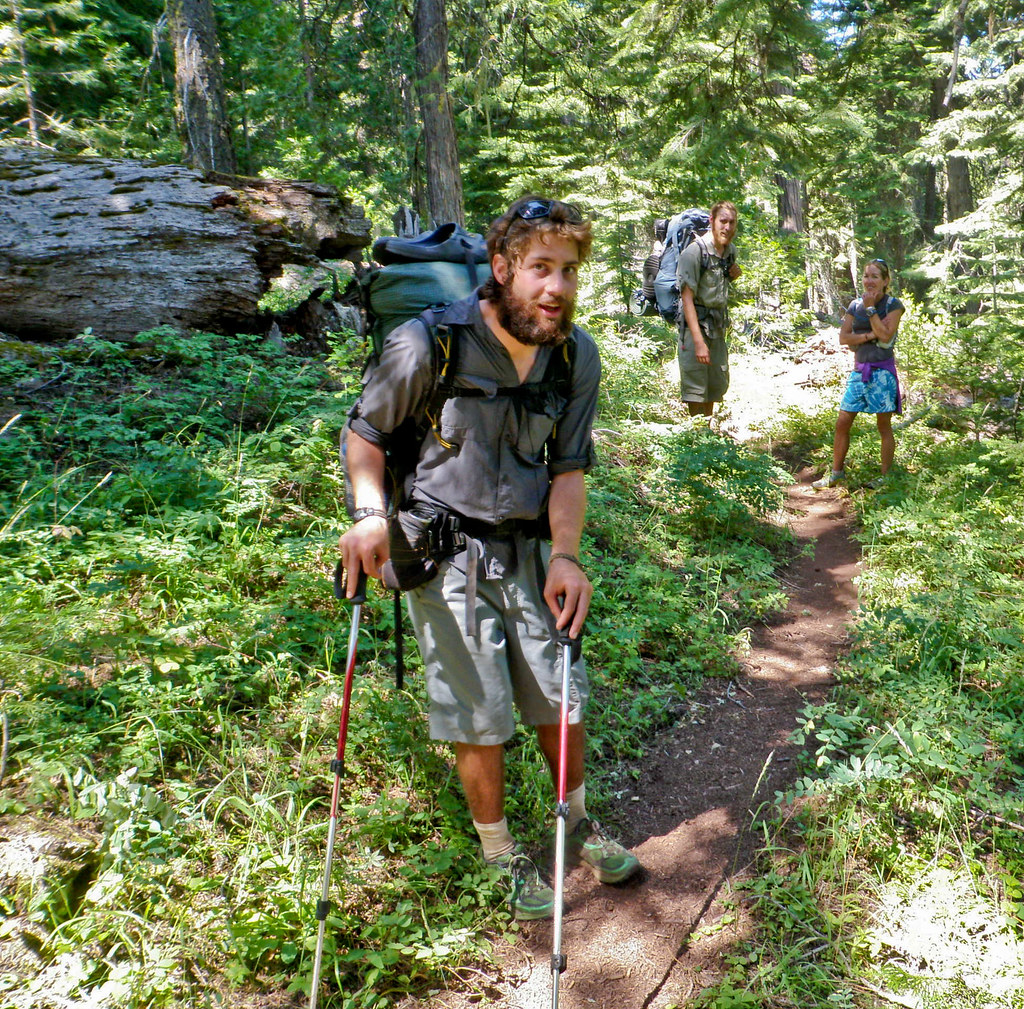 Thru Hikers On Pacific Crest Trail