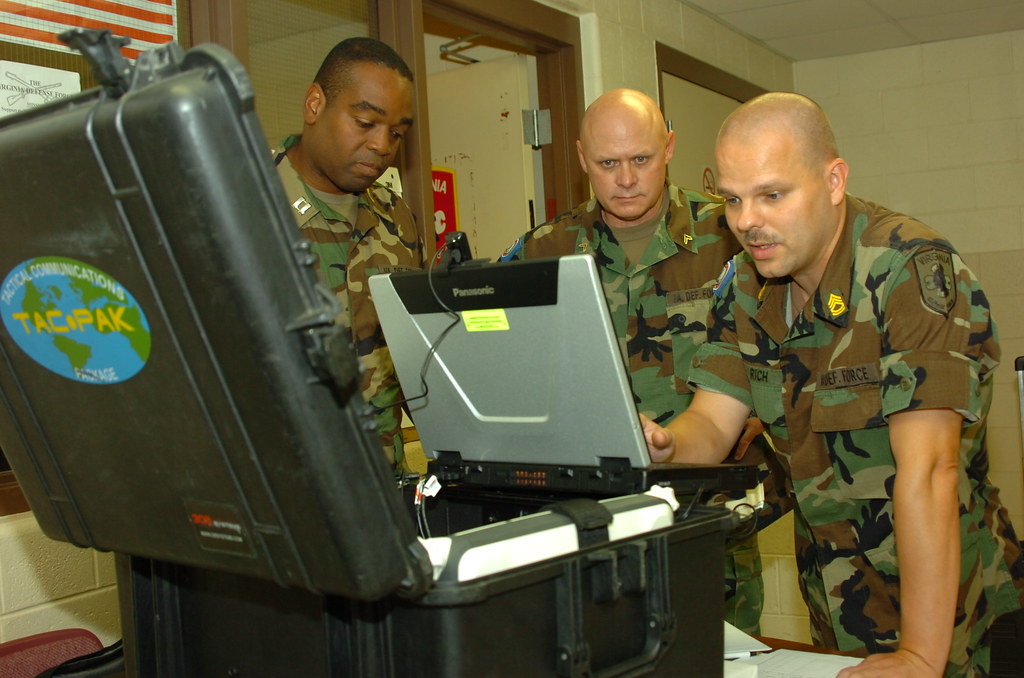Virginia Defense Force tests communication abilities
