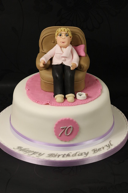 Beryl's 70th Birthday Cake