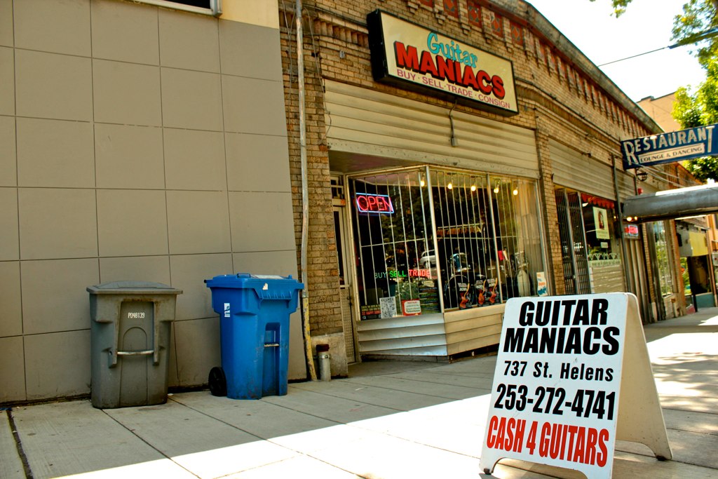 Guitar Maniacs | A Tacoma Institution. | Charlotte | Flickr