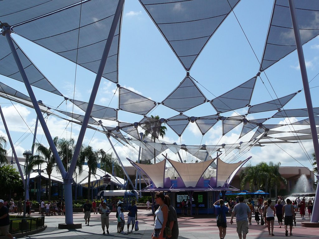 tensile shade structure | tensile fabric structures in dubai
