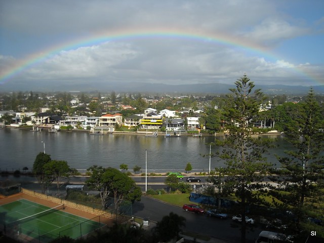 Rainbow at the Gold Coast Australia