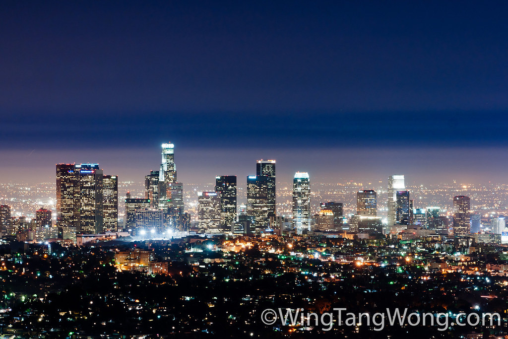 Long exposure shot of Los Angeles and its downtown towers | Flickr