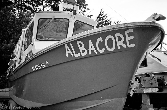 The urchin boat Albacore - Minolta Freedom Escort - XP2