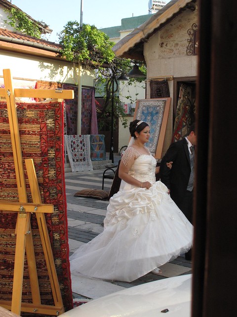 ANTALYA - The groom is already out of the picture :-)