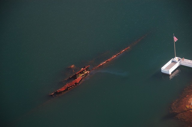 The forgotten wreck... USS Utah, Pearl Harbour