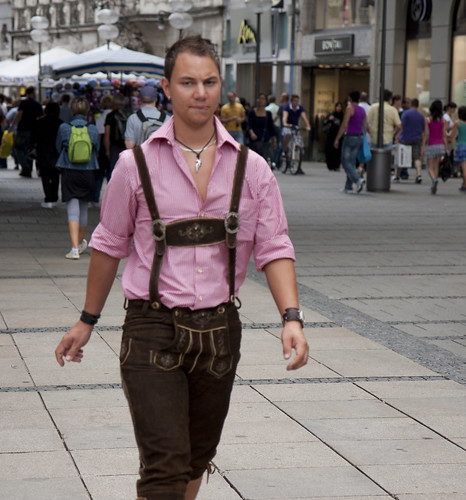 Pink shirt with lederhosen? | Nathan Rupert | Flickr