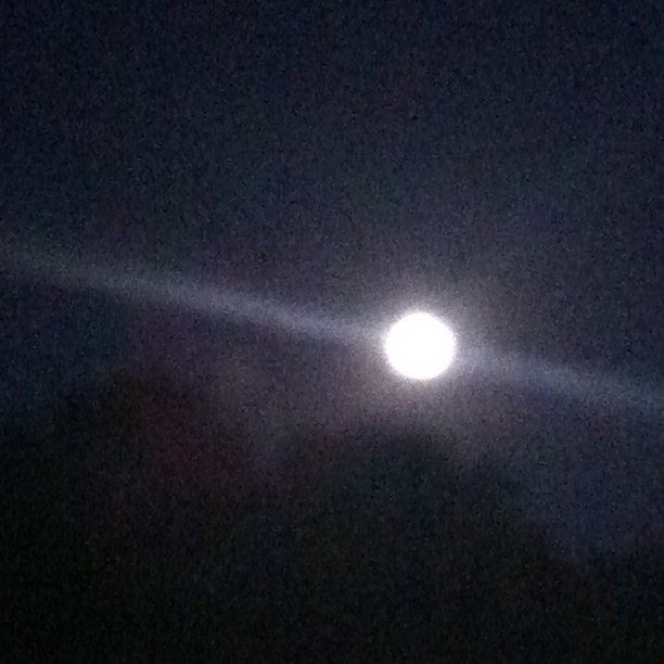 palmas para a lua hoje #moon