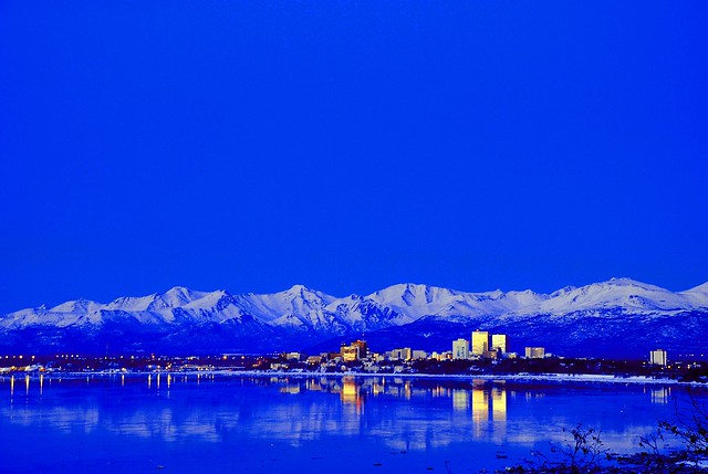 Anchorage Blue Hour (Explored)