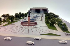 Maketa Heydar Aliyev Saray-a i parka