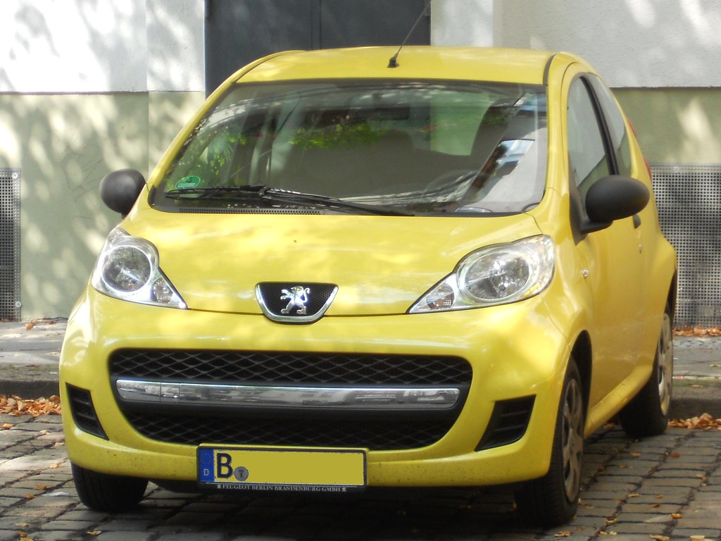 Peugeot 107 | - lemon yellow - | Transaxle (alias Toprope) | Flickr