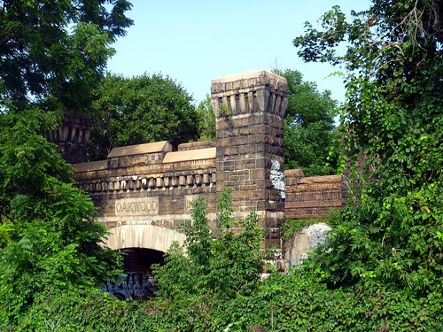 old bridge color classic abandoned cemetery colorful scenic entrance bridges historic syracuse oakwood