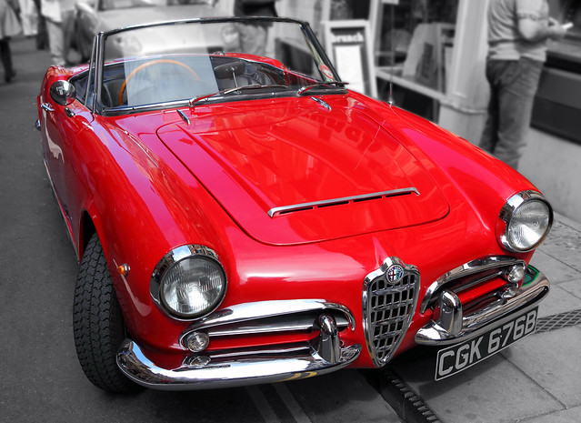 Alfa Romeo Giulietta Spider, Bertone, c1965