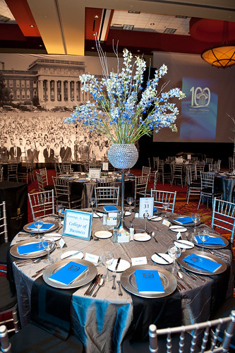 MTSU Centennial Gala Table Decorations