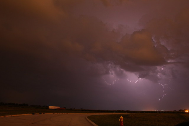 081411 - Late Night Nebraska Lightning!