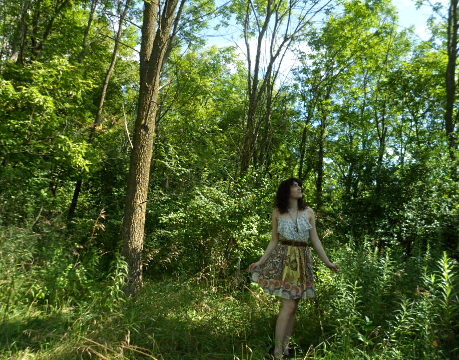 Woodland Nymph | Outfit Details: Dress//ModCloth Belt//Vinta… | Flickr