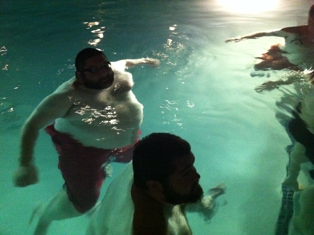 Big men's pool party | chubby bears in the pool at the big m… | Flickr
