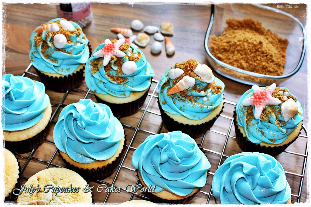Seashell Cupcakes method