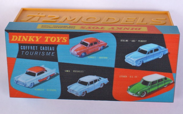 Dinky Toys Gift Sets printed in 3D by A2 Models