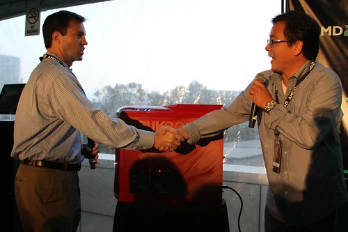 AMD's David Kenyon and iBuyPower's Darren Su | AMD HK - Media Photo ...
