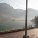 <p>train shot - traveling by the roadway, Zurichsee (Lake Zurich)</p>