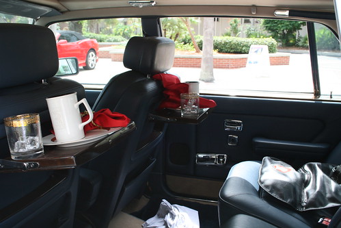 Inside the Rolls Royce