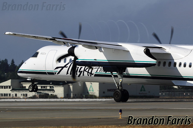 N430QX Alaska Airlines Operated by Horizon Air DHC-8-402Q