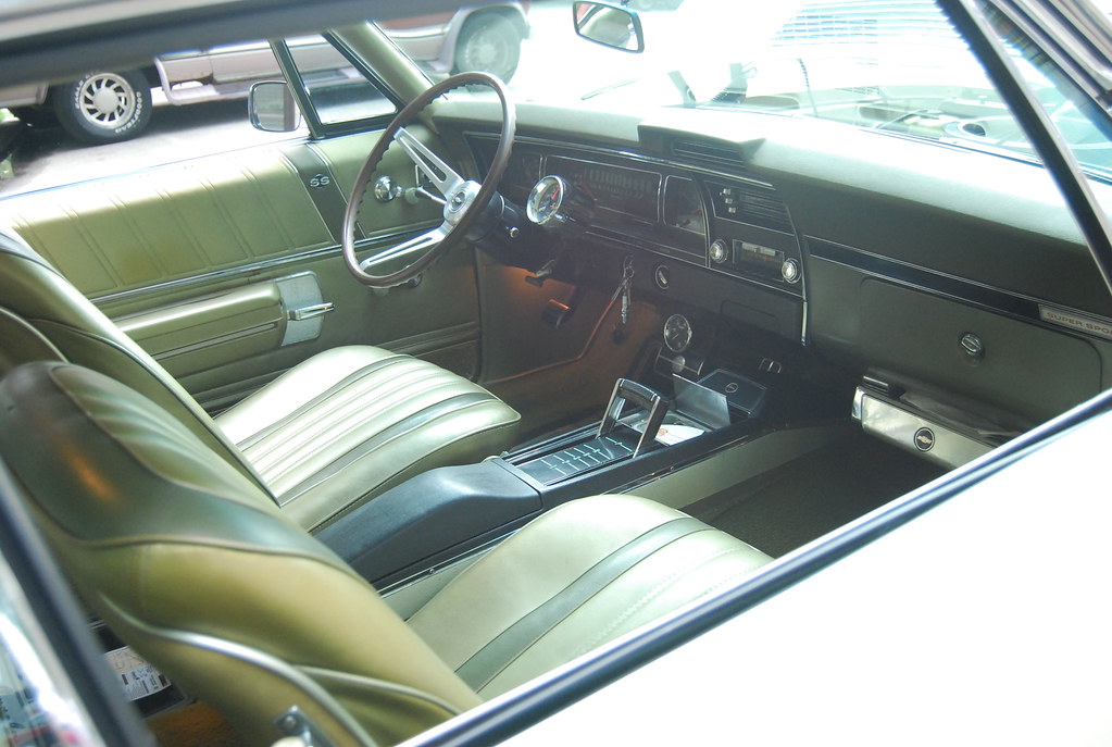 Interior, 1968 Chevrolet Impala SS 396.