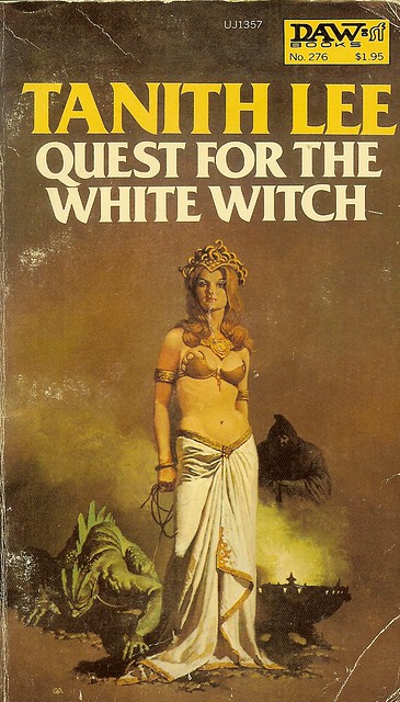 Quest for the White Witch: Birthgrave Book 3 - Tanith Lee - cover artist Gino D'Achilli
