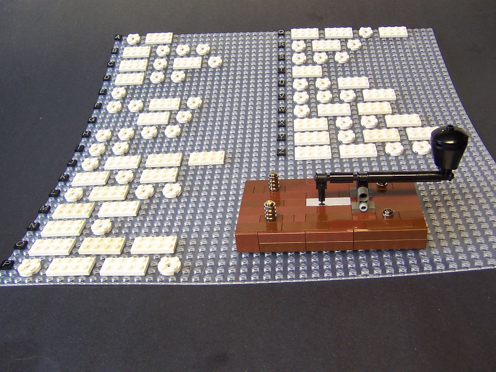 Lego Morse Code Key Legend Monsterbrick Flickr