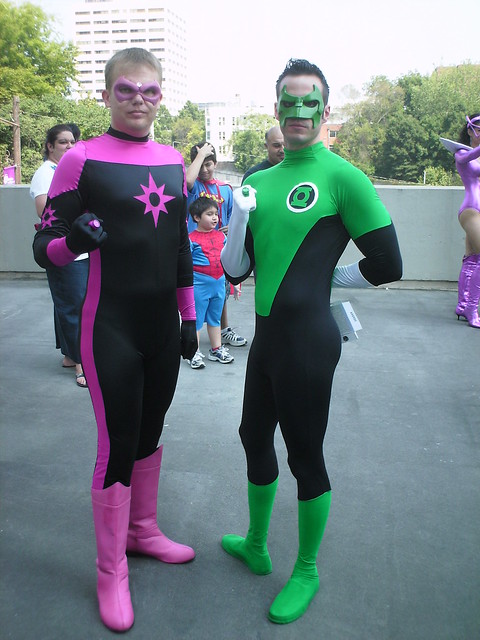 Star Sapphire and Green Lantern Kyle Rayner