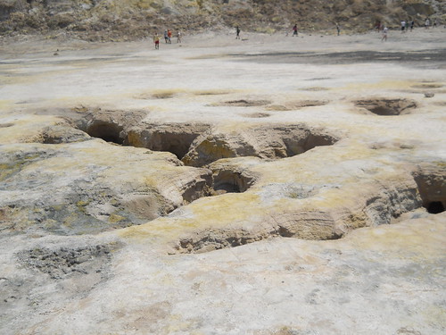 Fumarole Vents, Stefanos Crater, Nisyros Volcano | by Cyberchemist